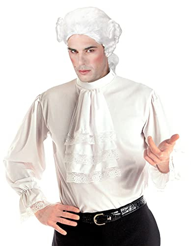 W WIDMANN MILANO Party Fashion - Costume Vampire, chemise avec jabot, nobles, courtisans, suceurs de sang