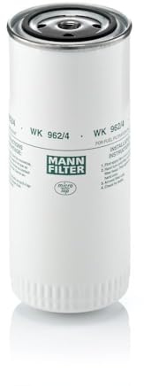 MANN-FILTER WK 962/4 Kraftstofffilter - für Lkw + Busse | Für LKW, Busse, Schutz des Kraftstoffsystems, Injektorschutz, Zuverlässige Kraftstoffversorgung, Echte OE-Technologie