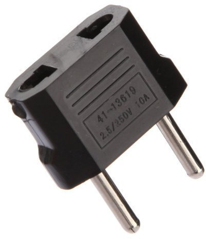 Adaptateur Secteur US Chine Vers Prise EU France Europe voyage USA Eur FR