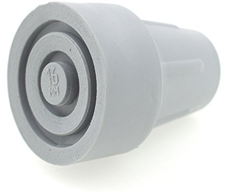 Hohe Qualität Gummihülsen (2 stück) - Wählen Sie Größe/Farbe! (18mm, grau)