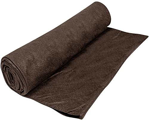 Beckett Non-Woven Brown Underlayment 6 ft. X 12 ft., Protects Pond Liners From Sharp Rocks, Gravel, Tree Roots