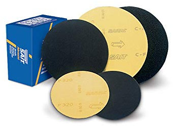 Sait D-SAITAC-VEL C-F Lot de 50 disques abrasifs Velcro Diamètre 180 mm Grain 40