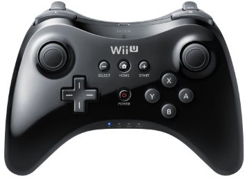 Nintendo Wii U WUPARSKA Pro Controller - Schwarz