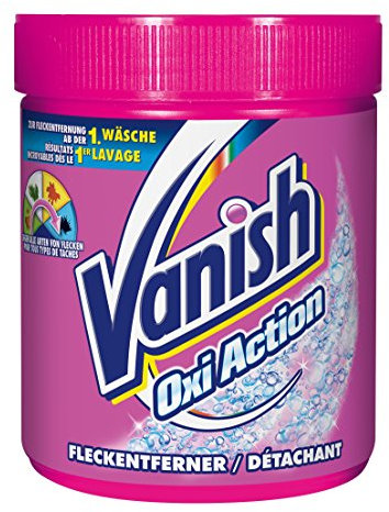 Vanish Oxi Action Pulver, Universal Fleckenentferner, 1er Pack (1 x 600 g)