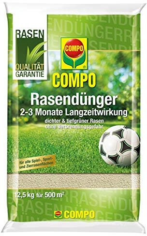 Compo Rasendünger mit Langzeitwirkung Aktion 12,5 kg für 500 m²