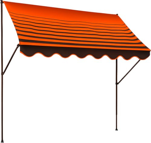 Angerer Marquise Dralon N ° 200, Orange 150 cm