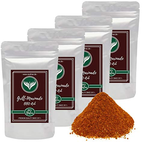 Azafran BBQ Rub Magic Dust Art, Marinade zum Grillen für Fleisch, Gemüse oder Grillkäse 1kg