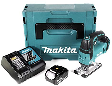 Makita DJV 182 RF1J Akku Pendelhubstichsäge 18V Brushless + 1x Akku 3,0Ah + Ladegerät + Makpac