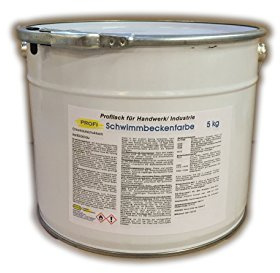 PROFI Schwimmbeckenfarbe Poolfarbe Karibiablau 5 kg