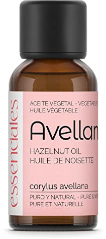 Essenciales – Olio Vegetale di Nocciola BIO, 100% Puro e Certificato Ecologico | Olio Vegetale di Corylus Avellana con 1ª Spremitura a Freddo, 30 ml