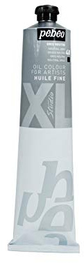 Pébéo - Feines Öl XL 200 ML - Ölgemälde - Ideal für Anfänger oder Profis - Fine Art Malerei - Feine Qualität - Pébéo Ölgemälde - Grau Neutral - 200 ml
