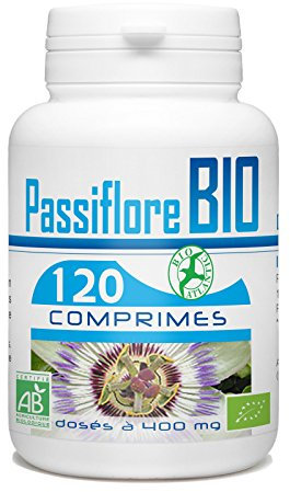 Passiflore Bio - Passiflora incarnata - DÉTENTE, SOMMEIL - 400 mg - 120 Comprimés