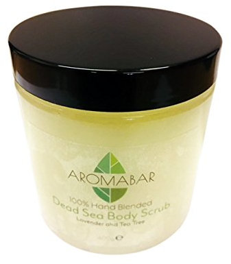 Lavender & Tea Tree Dead Sea Salt Hand & Body Scrub 400g