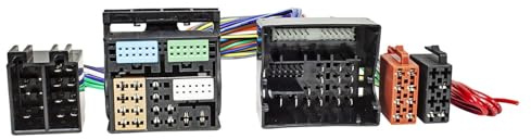 tomzz Audio 7303-001 T-Kabel ISO kompatibel mit Audi ab 2013 VW Seat Skoda ab 2012 Power Quadlock 52pin zur Einspeisung von Freisprecheinrichtung ISO Verstärker