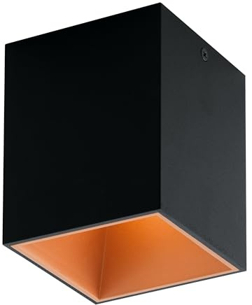EGLO LED Deckenleuchte Polasso, 1 flammige Deckenlampe, Material: Aluminium