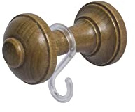 Liedeco Schalhalter 7 cm, ø 28 mm, 1 STK Eiche rustikal