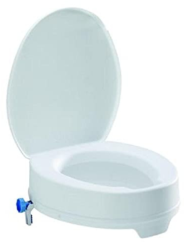 Toilettensitzerhöhung TSE Easy 10 m. Deckel(Bischoff), Toilettenhilfen