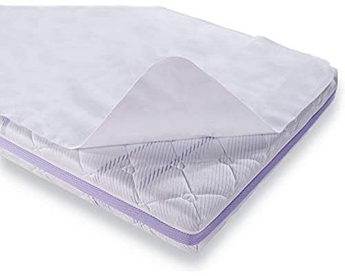 Träumeland wasserdichte Betteinlage/Matratzenschoner mit 100% Baumwolle, Größe 60 x 120 cm