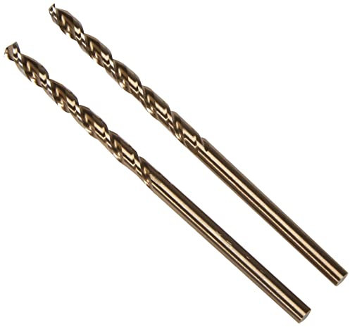 Dewalt Metallbohrer Extreme HSS-Co (4x75x43 mm, für den Einsatz in hochlegierten Stählen bis 1.100 N/mm² Zugfestigkeit, Grau- und Temperguss, säure- und hitzebeständige Stählen, 2 Stück) DT4904-QZ