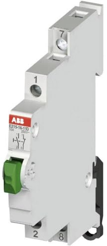 ABB E215-16-11G PULSANTE 1NA+1NC TASTO BLU