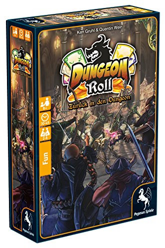 Pegasus Spiele 51935G - Dungeon Roll - Zurück in den Dungeon