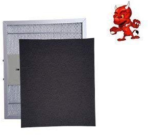 1 Set Aktivkohlematten Kohlematten Filtermatten Aktivkohlefilter Filter Kohlefilter in Premium Qualität passend für Dunstabzugshaube Abzugshaube PKM CF 152, CF152