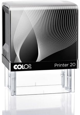 Colop 100669 Textstempel selbstfärbend: Bezahlt, rot