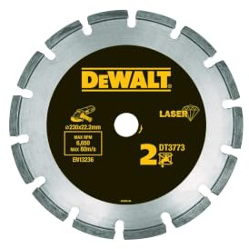 DeWALT, DT3773-XJ, Disco diamantato 230 materiale abrasivo/HP LASER cemento