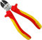 S&R Alicate de Corte Lateral Diagonal Electricista - Alicate Pelacables electricista 160mm VDE-series 1000 V - Acero de cromo-vanadio fosfatado