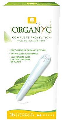 Organyc - Tampone regolare con applicatore Organyc, 16ud