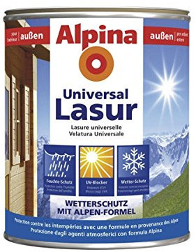 Alpina Universallasur walnuss 2,5 Liter