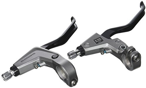 Shimano BL-T4000 Alivio 2-finger brake levers for V-brakes - silver