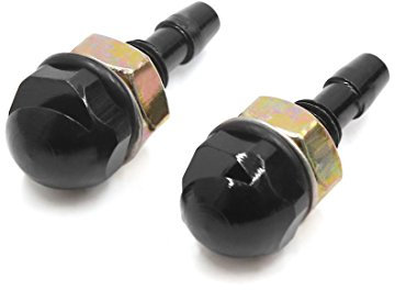 sourcing map 2 Stück Scheibenwischer Waschdüsen Windschutzscheibe Scheibenwaschdüsen Auto Universal Spritzdüse