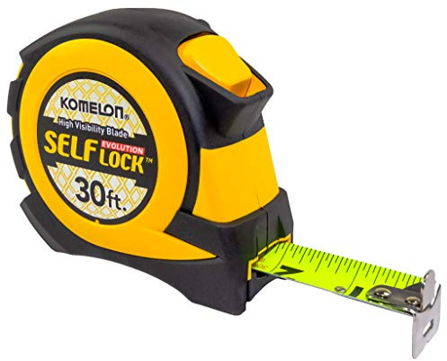 Komelon EV2830; 30' x 1 Self-Lock Evolution Tape Measure