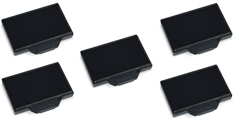 Trodat 5 Stück Kassetten Ersatz-Stempelkissen für Stempel 6/56 schwarz