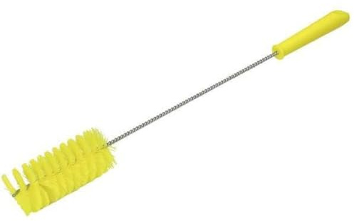 Vikan 53796 Tube Brush, Ø50 mm, 500 mm, Medium, Yellow