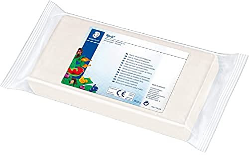 STAEDTLER 8421 Noris Club Plastilin-Knete, 1000 g, weiß