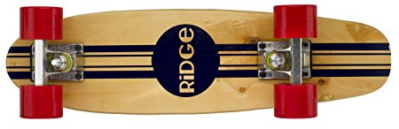 Ridge Skateboards Bois Mini Cruiser Board, Original, Complet, 55cm