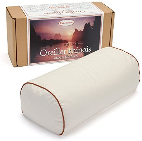 Mille Oreillers Chinese Pillow with 9 Plants