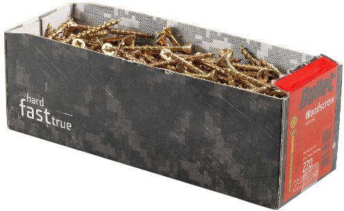Bullet 5.0 x 70mm Wood Screw (250 Pieces)