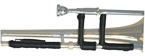 GEWA Leather Specialties Handschutz Posaune - Ledermanschetten - Set aus 3 Teilen mit Schnürverschluss - Passend für Bach 50B