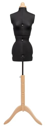 Prüfpuppe verstellbar Damen 36 – 44 Holz Profi + segnaorli + Zubehör 610026