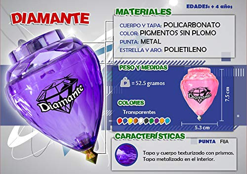 Worldwide Plastigamar - Peonza Diamante