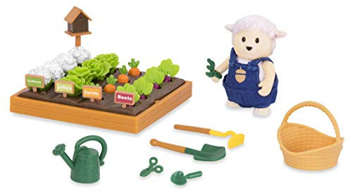 Li'l Woodzeez - Juego de jardín - Jardín de Juguete - Accesorios de casa de Juegos - Juego para niños - 3 años + - Juego de jardín