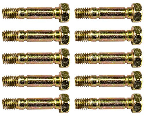 MTD 710-0890A Pack of 10 Shear Bolts 5/16-18 1-1/2
