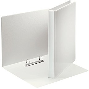 Esselte 49738 ringpärm presentation, med fickor, A4, PP, 2 ringar, 20 mm, vit