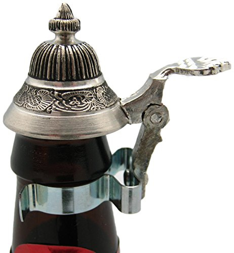 Oktoberfest Party Favor Beer Bottle Stein Mini Metal Lid