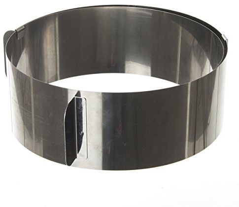 Maison Futée - Cercle à entremet Extensible de 15,5 à 30 cm