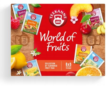 Teekanne * World of Fruits * Collection Box * 6 x 5 Beutel Früchtetee