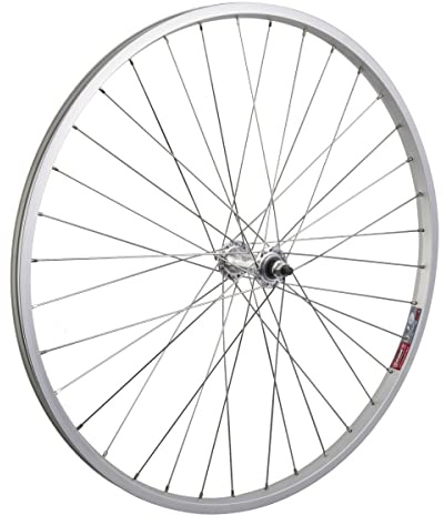 Wheel Master Front Bicycle Wheel 26 x 1.5 36H, Alloy, Bolt On, Silver, SS Spokes
